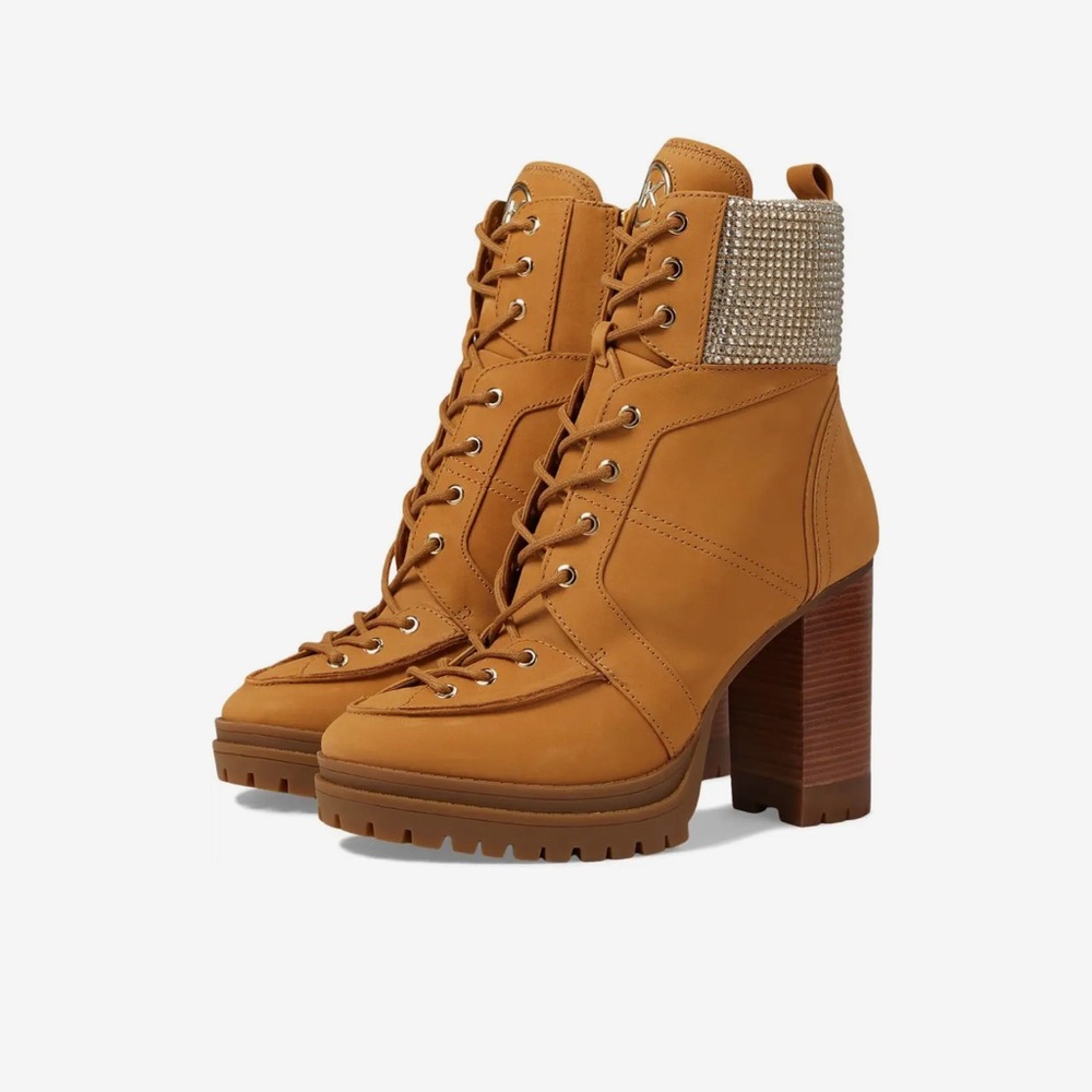 Micheal Kors Yvonne rhinestones ankle boots